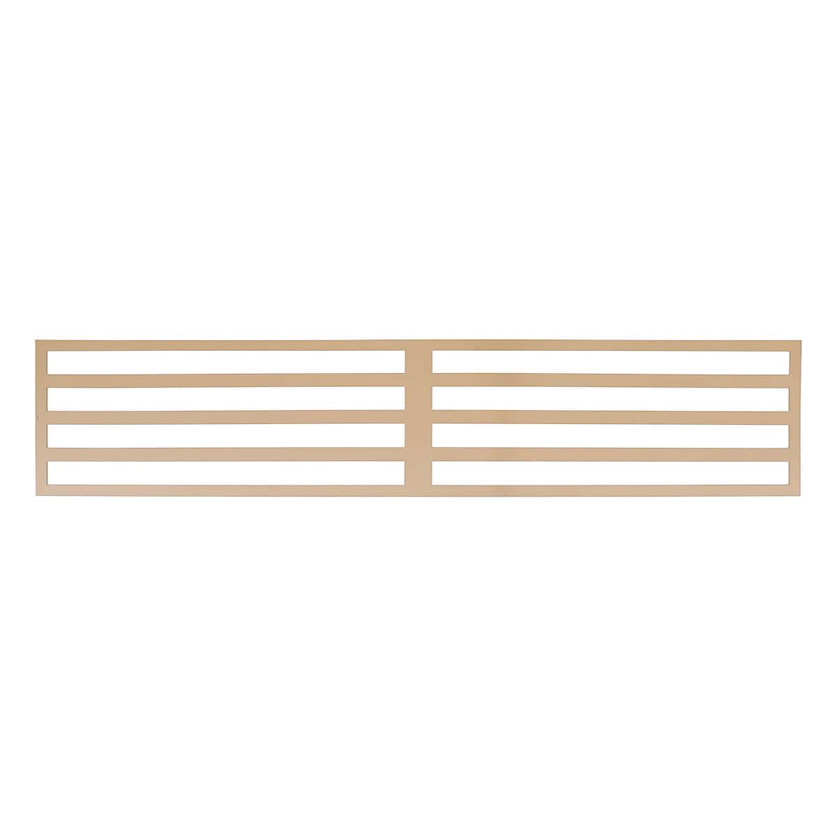 NeoTimber Linear Fence Screen - Ash White