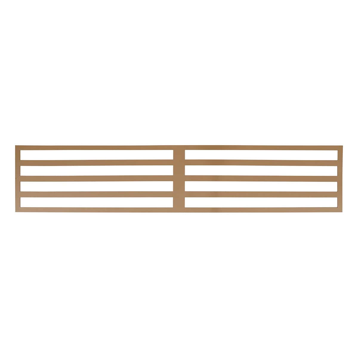 NeoTimber Linear Fence Screen - Oak