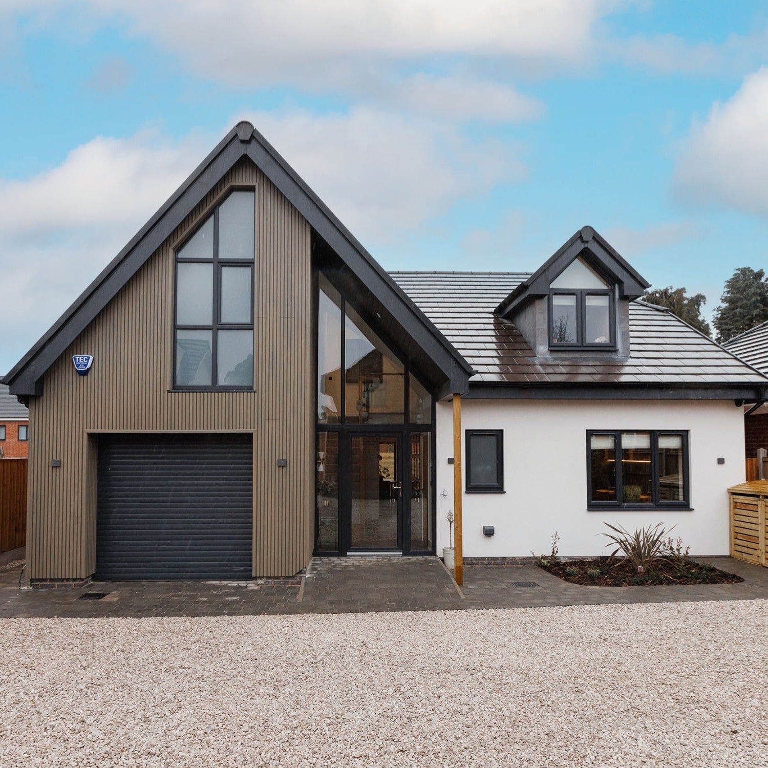 NeoTimber® Antique Slatted Composite Cladding – Residential Project