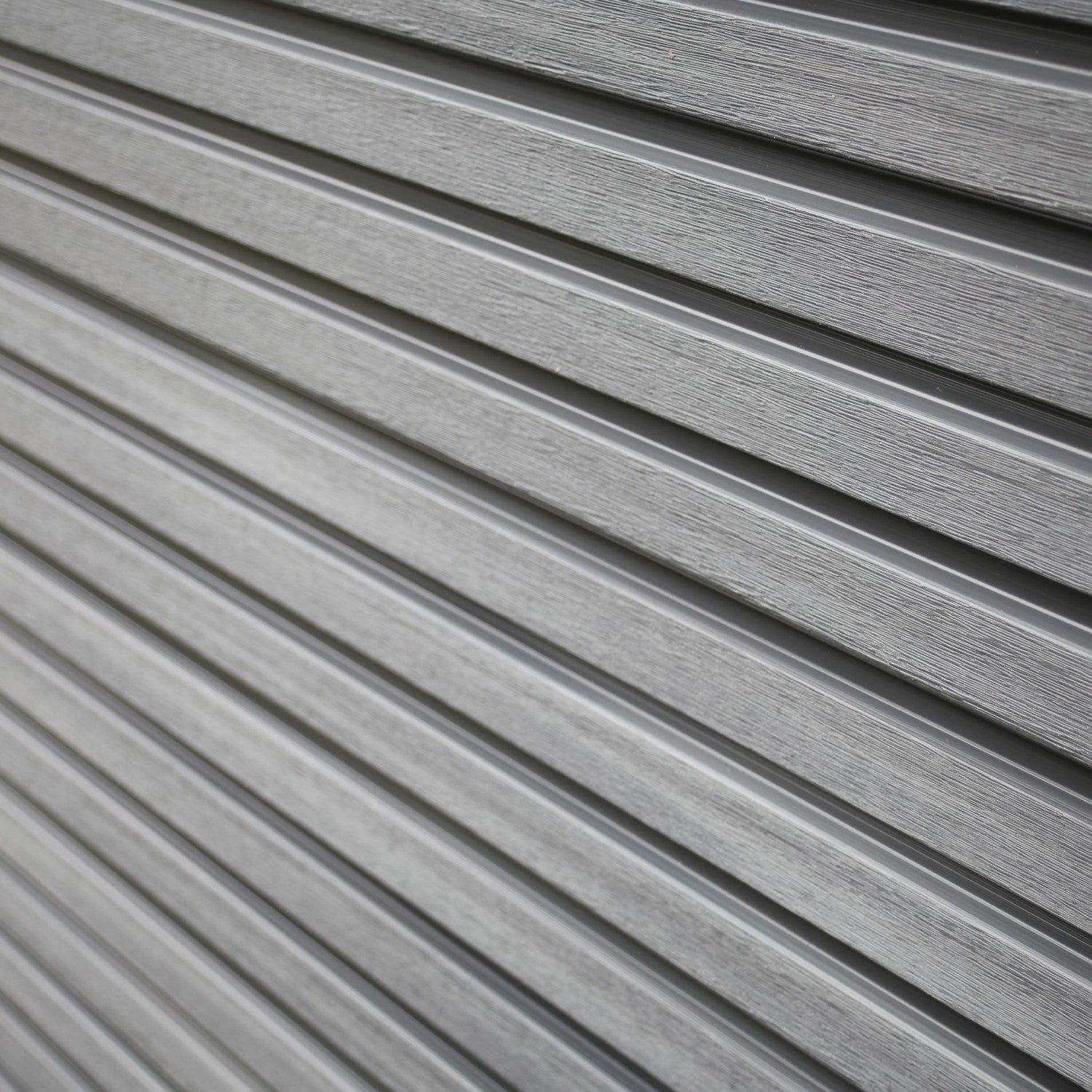 NeoTimber® Slatted Composite Fence Panel Set with Geometric Screen – The Look of Timber
