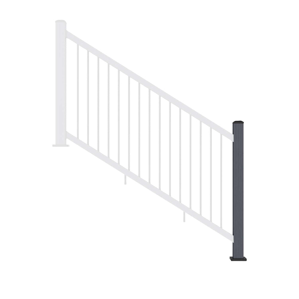 Composite Balustrade Stair Railing Post | NeoTimber®