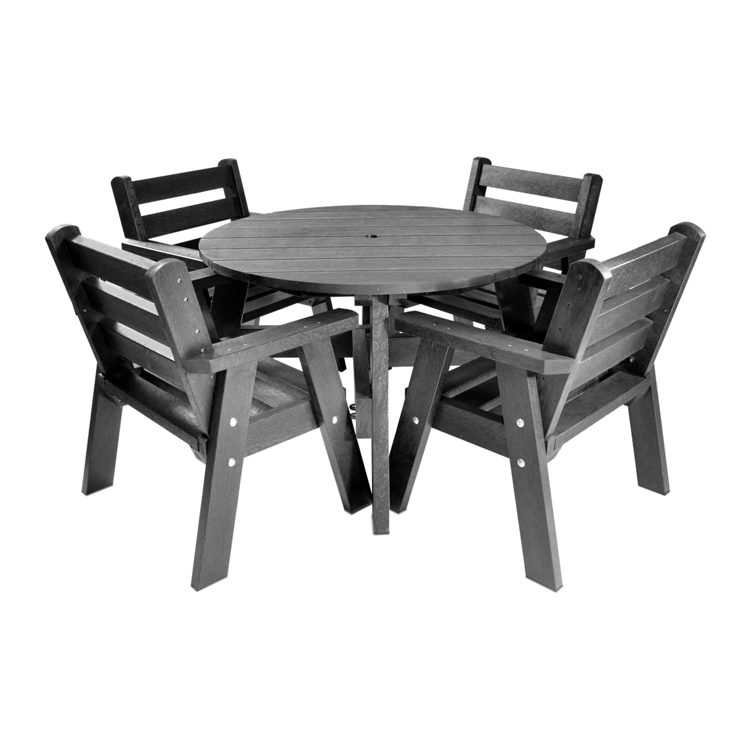 NeoTimber Recycled Plastic Terrace Table & Chair Set