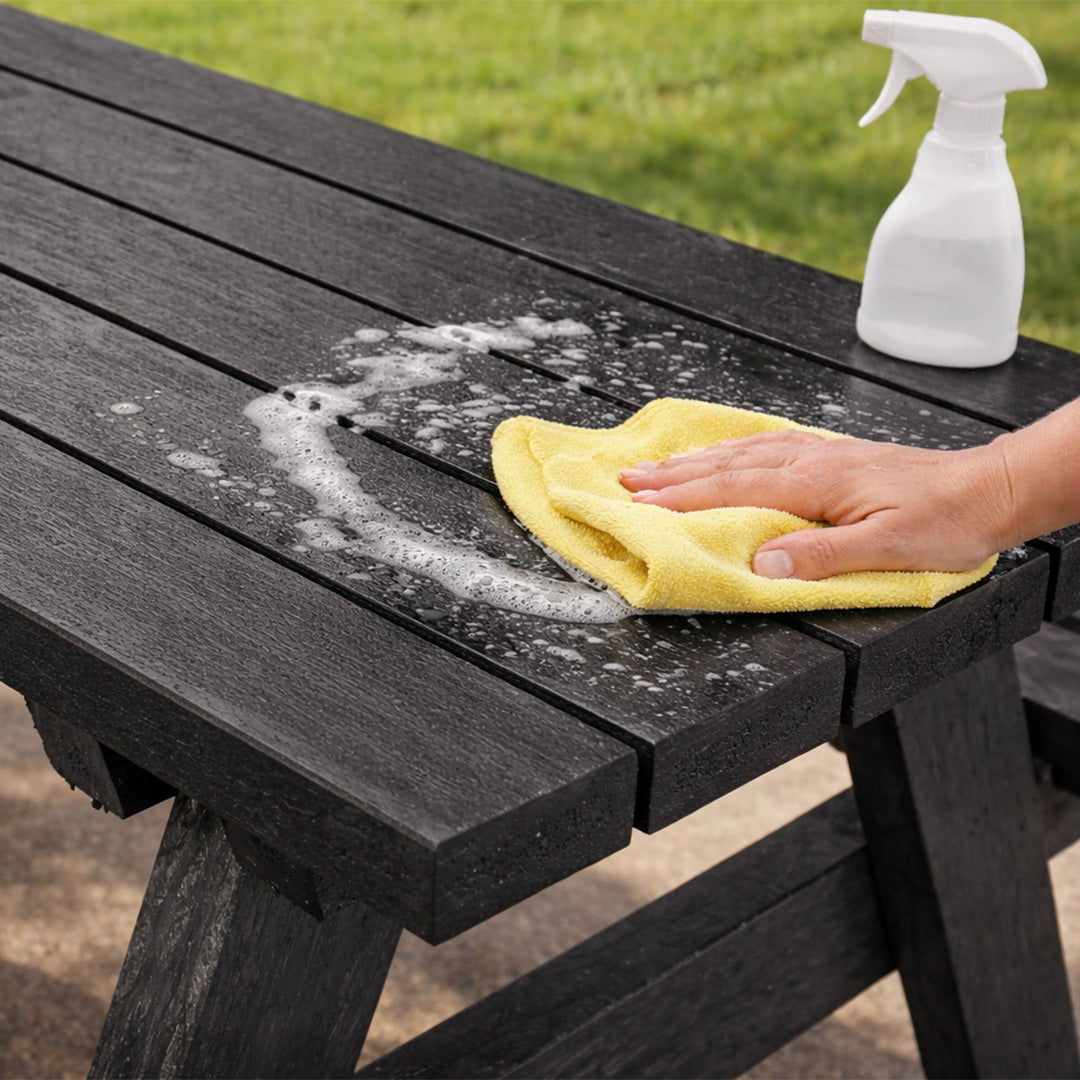 Recycled Plastic Junior A-Frame Picnic Table – Low-Maintenance Design