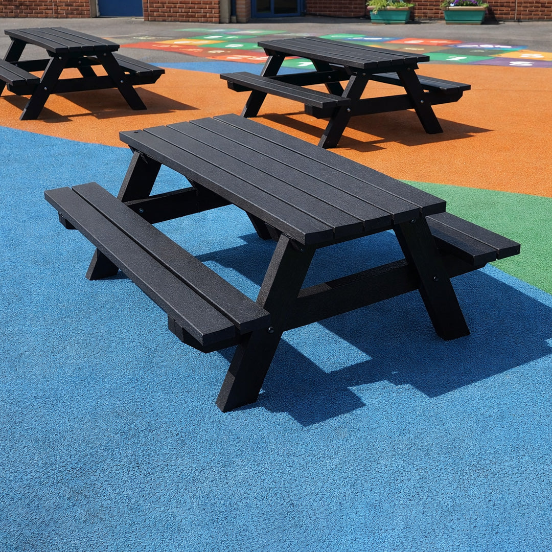 Recycled Plastic Junior A-Frame Picnic Table – Ideal for Play Areas