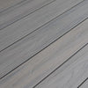 Walking on NeoTimber® Deluxe solid composite deck boards in outdoor space