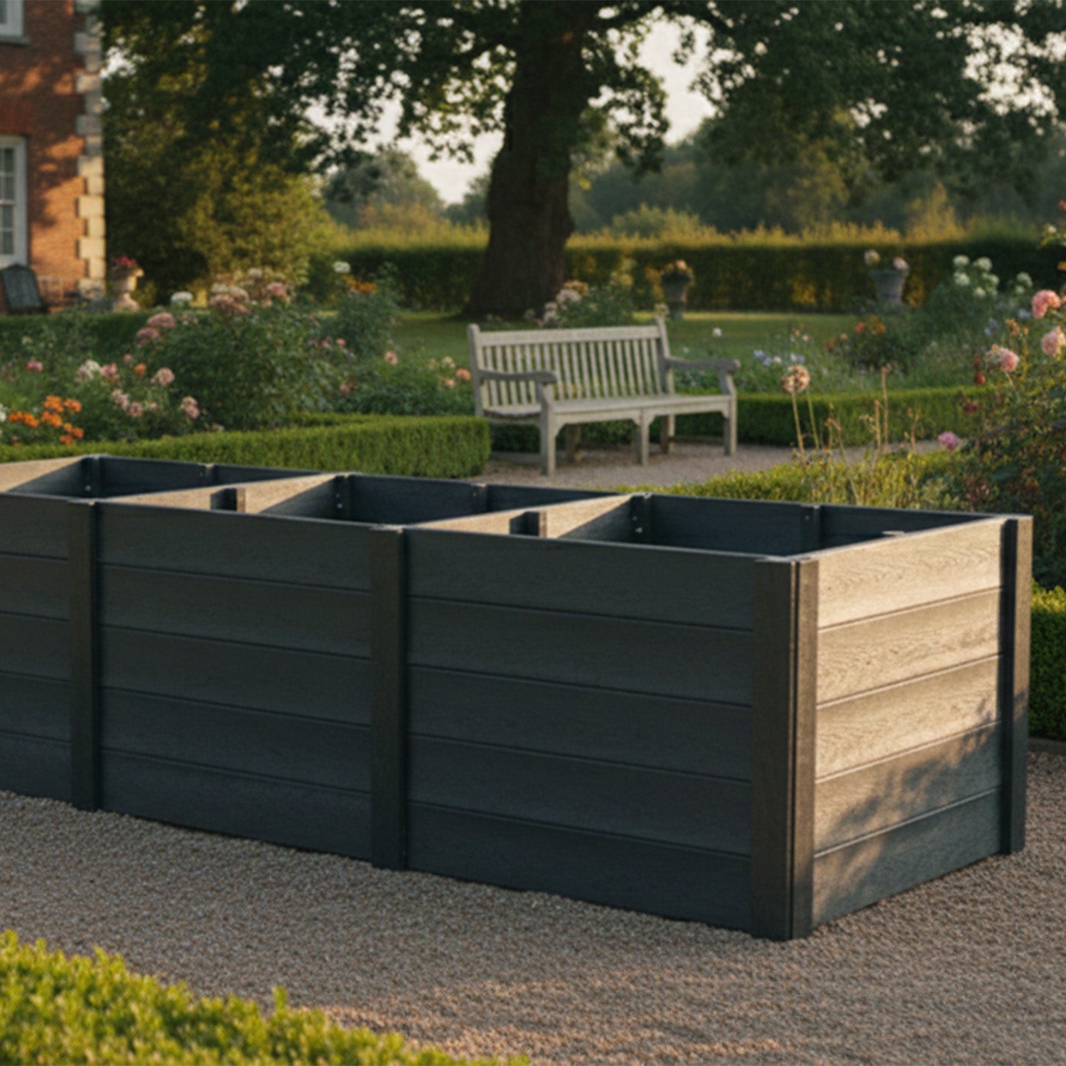 Recycled Plastic Compost Bin – Supplied Fully Assembled