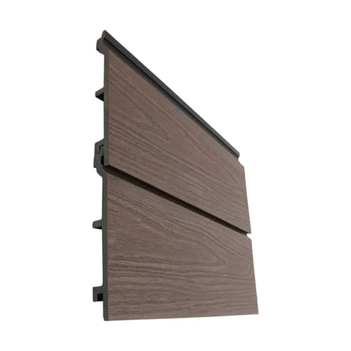 chocolate brown composite cladding