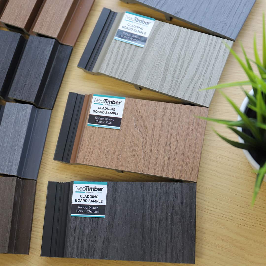 deluxe composite cladding samples