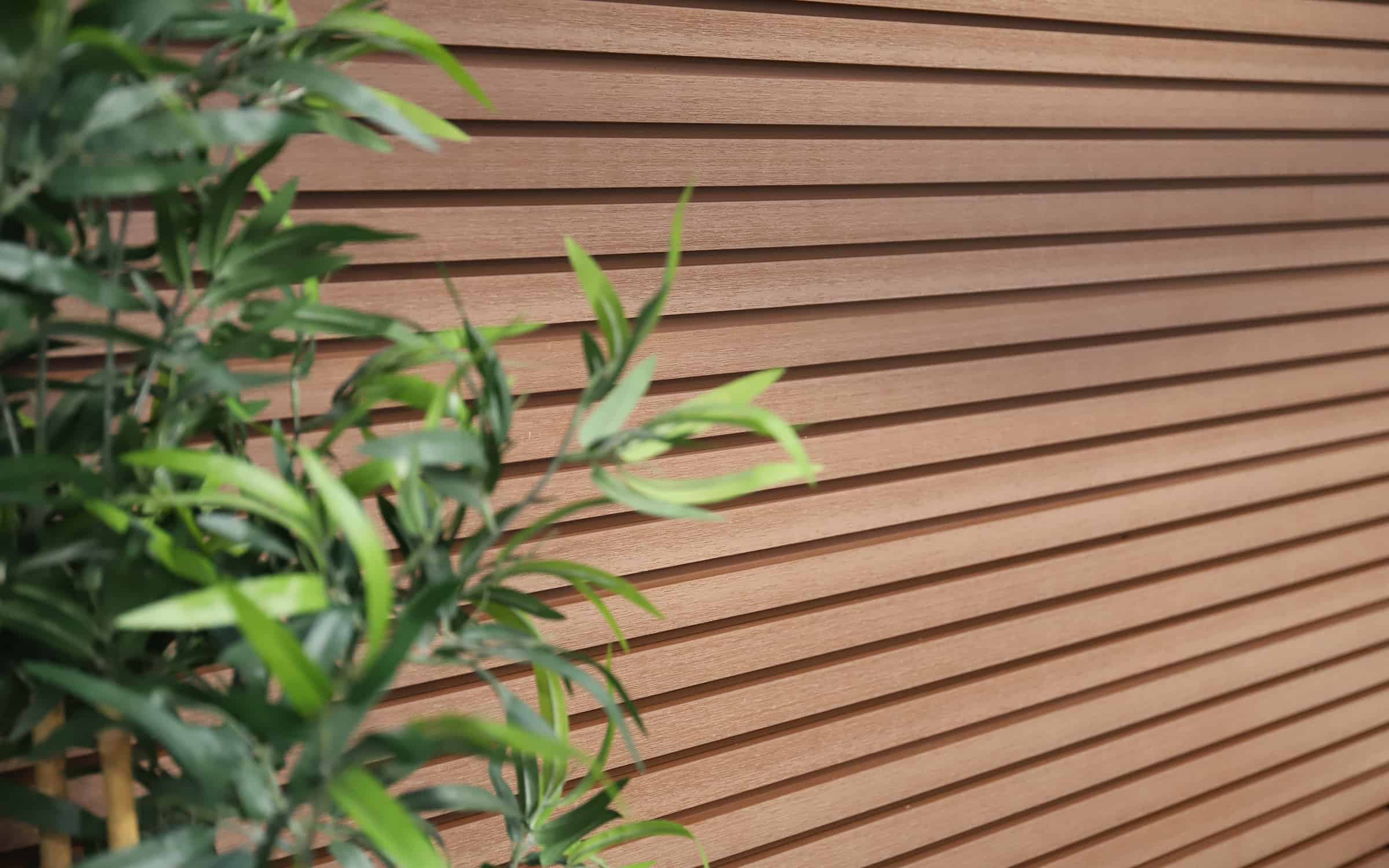 artificial wood cladding