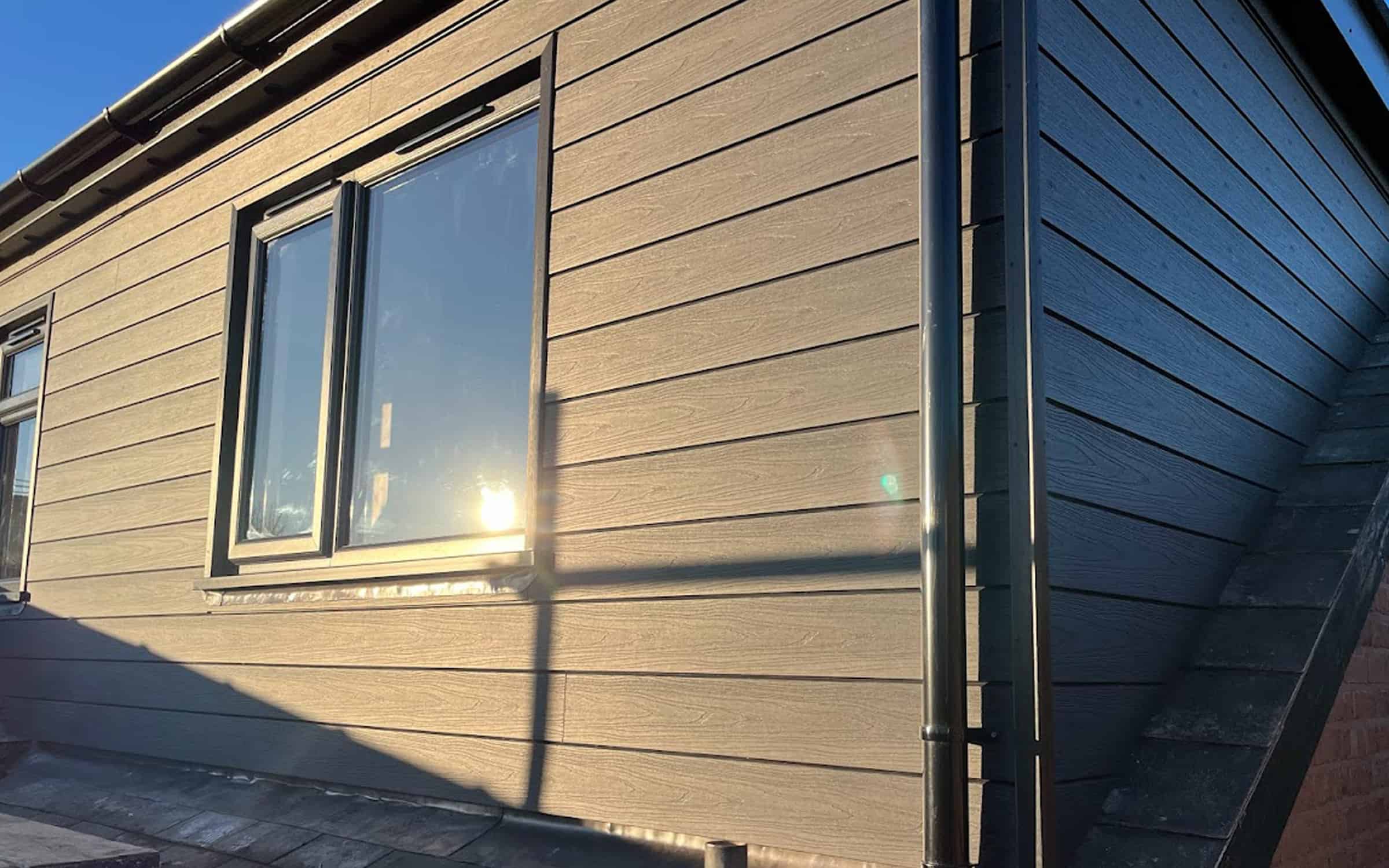 Charcoal Composite Weatherboard 