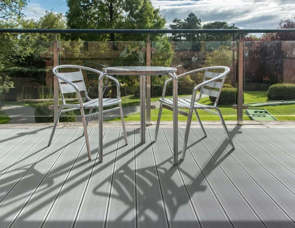 Cafe Composite Decking commercial composite decking