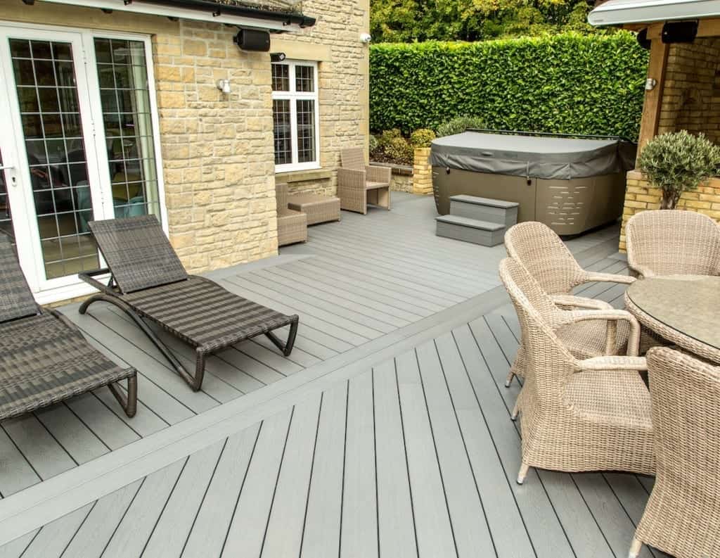 great looking composite decking