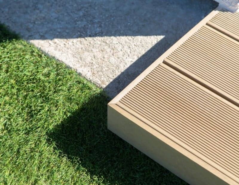 Light Oak Teak Composite Decking NeoTimber® Decking