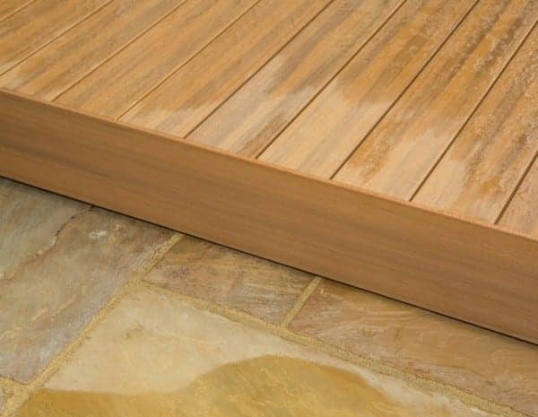 Light Oak Teak Composite Decking | NeoTimber® Decking