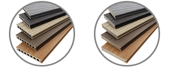 capped composite decking
