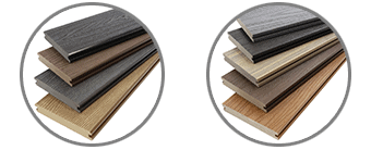 solid composite decking