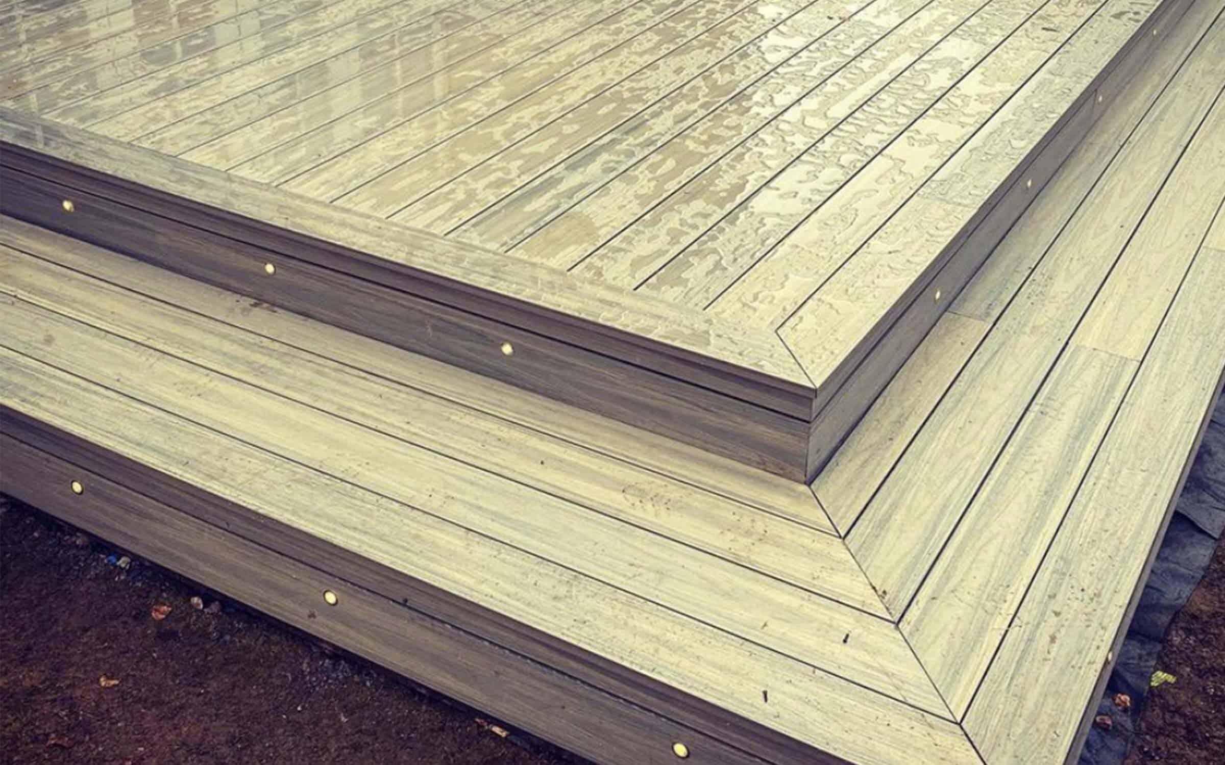 composite decking picture framing