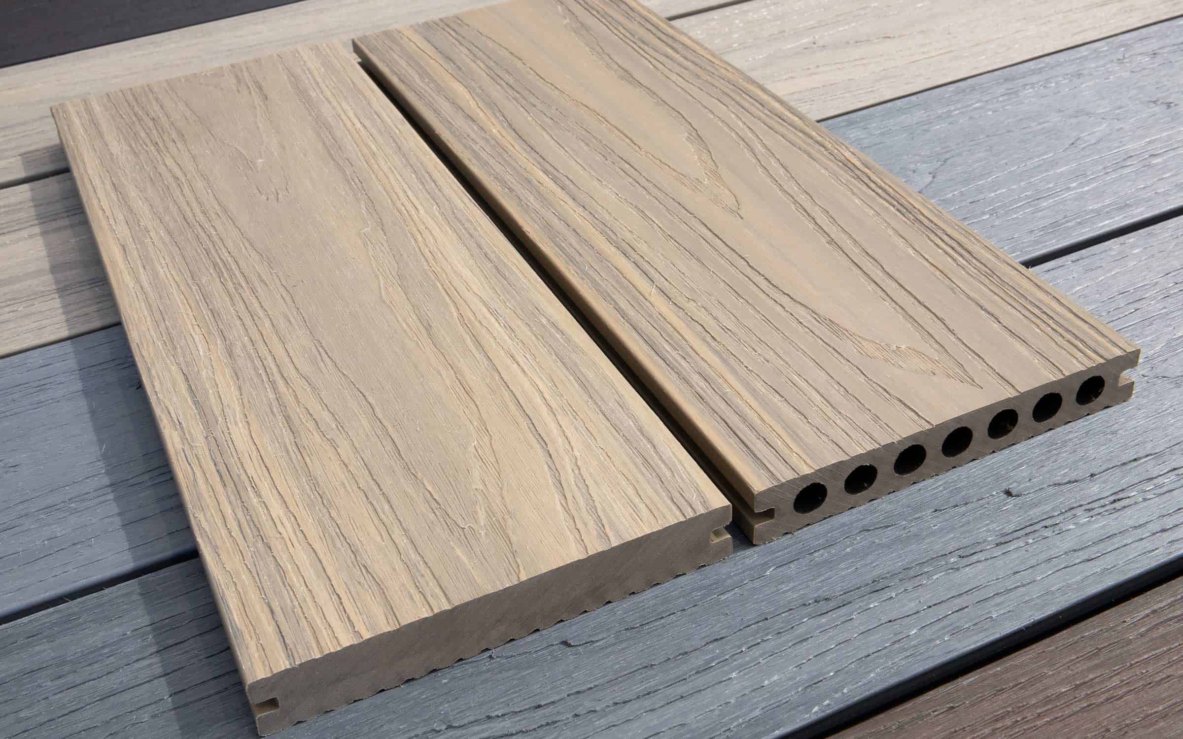Hollow composite decking boards: what are they?