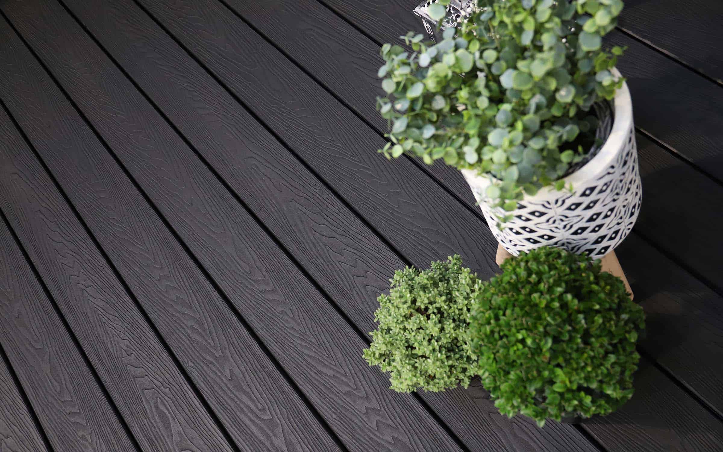 charcoal composite decking