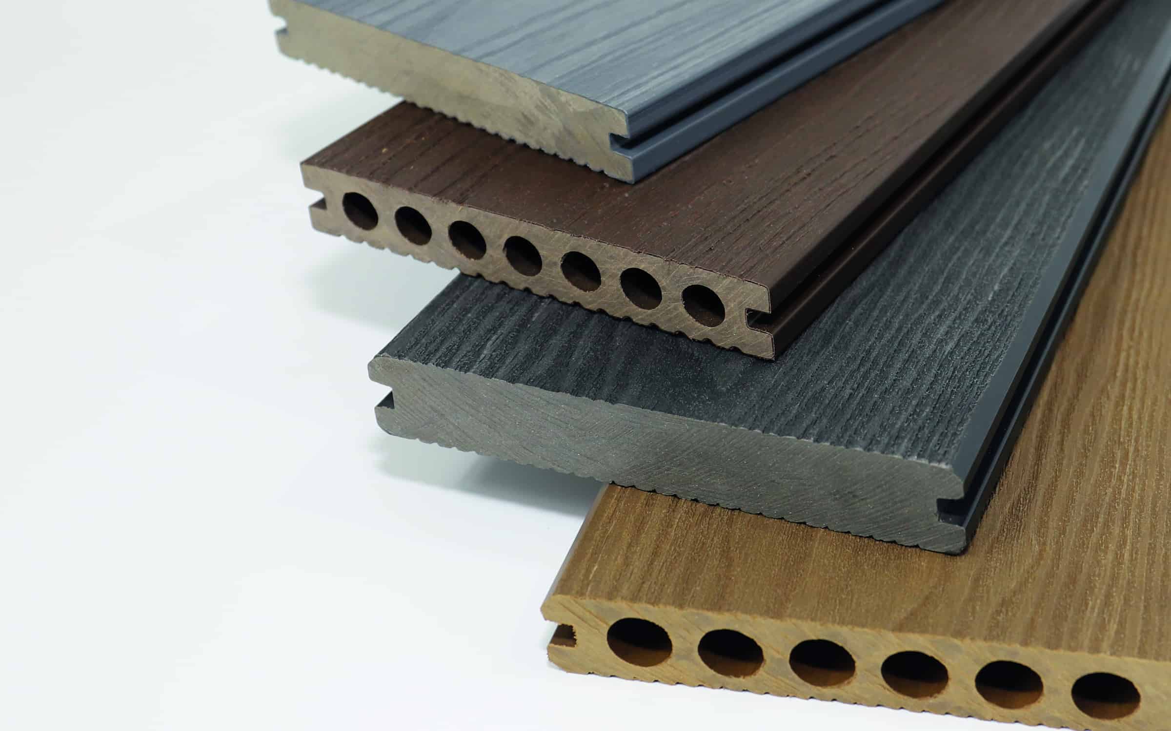 low cost composite decking
