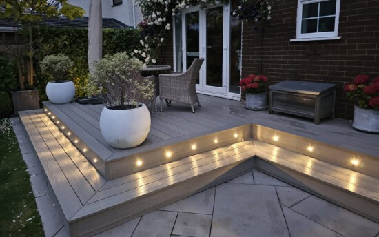 composite decking in winter