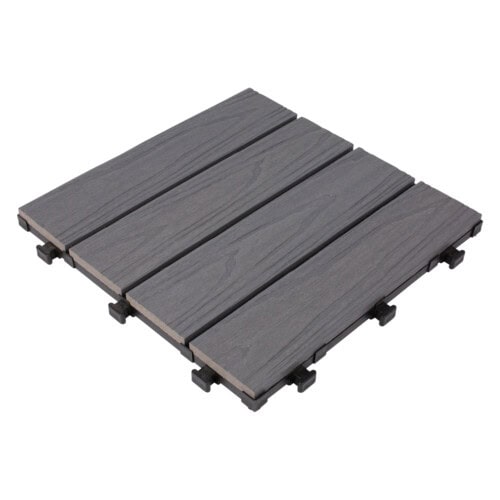 Composite Deck Tile Grey