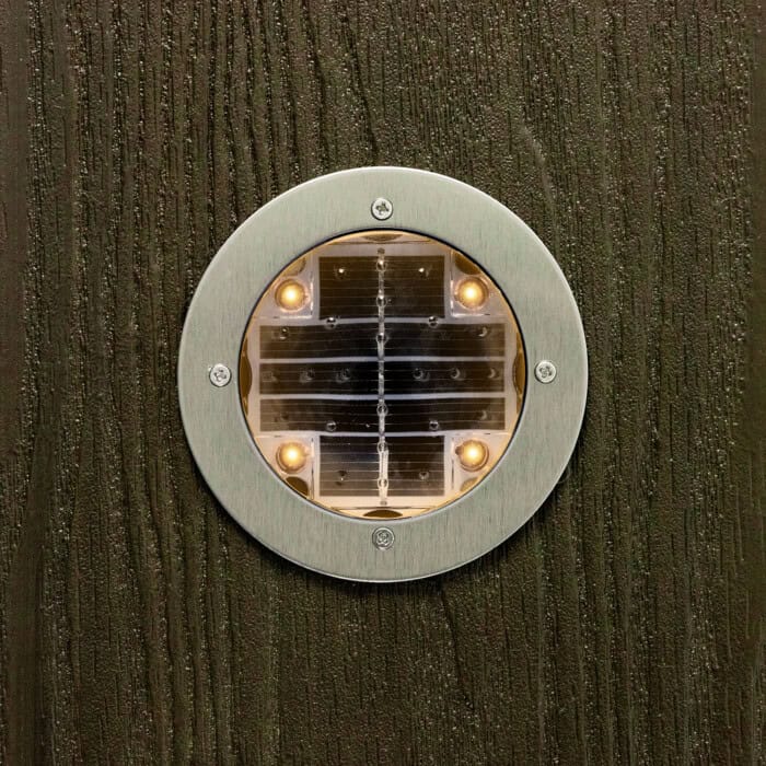 Solar Powered LED Decking Light
