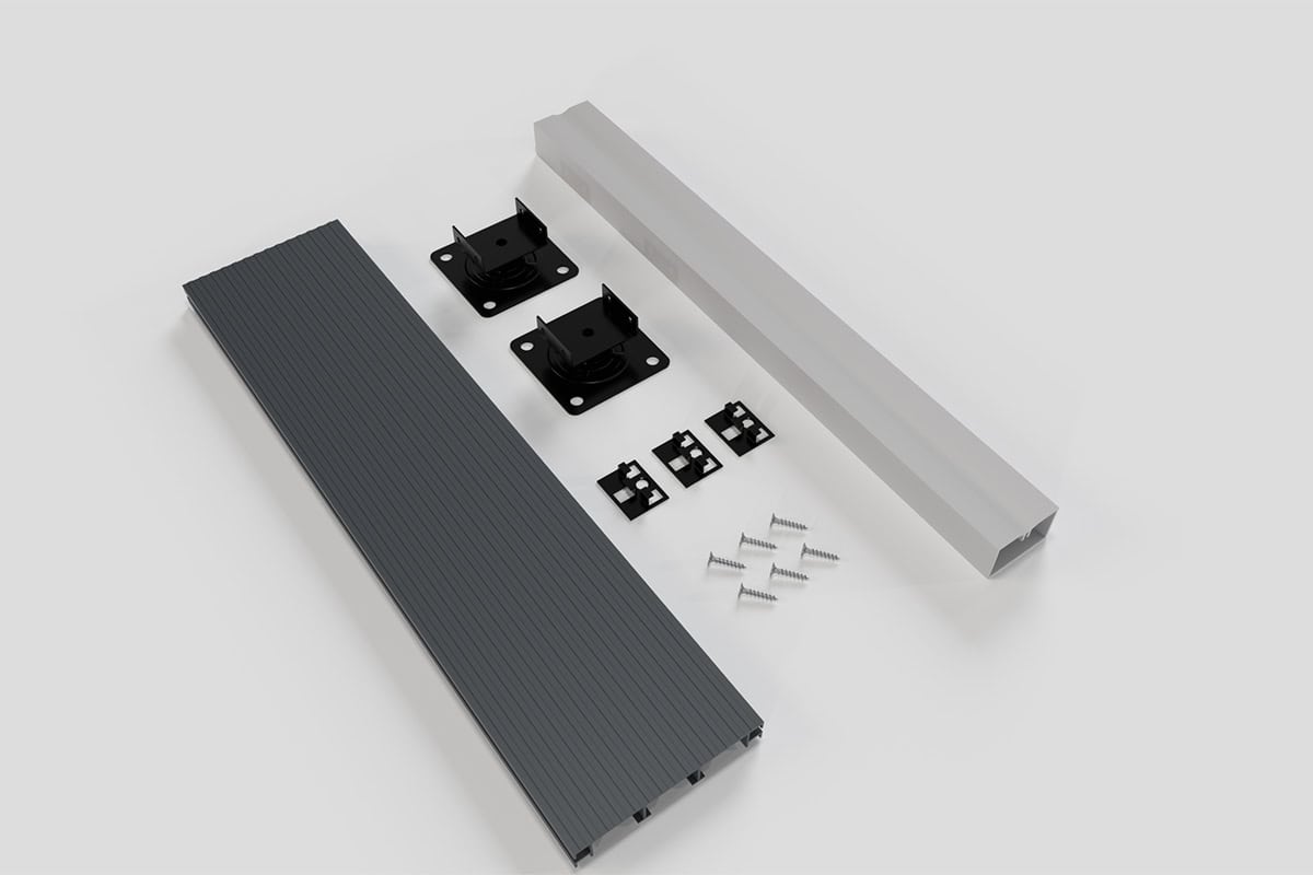 aluminium decking system