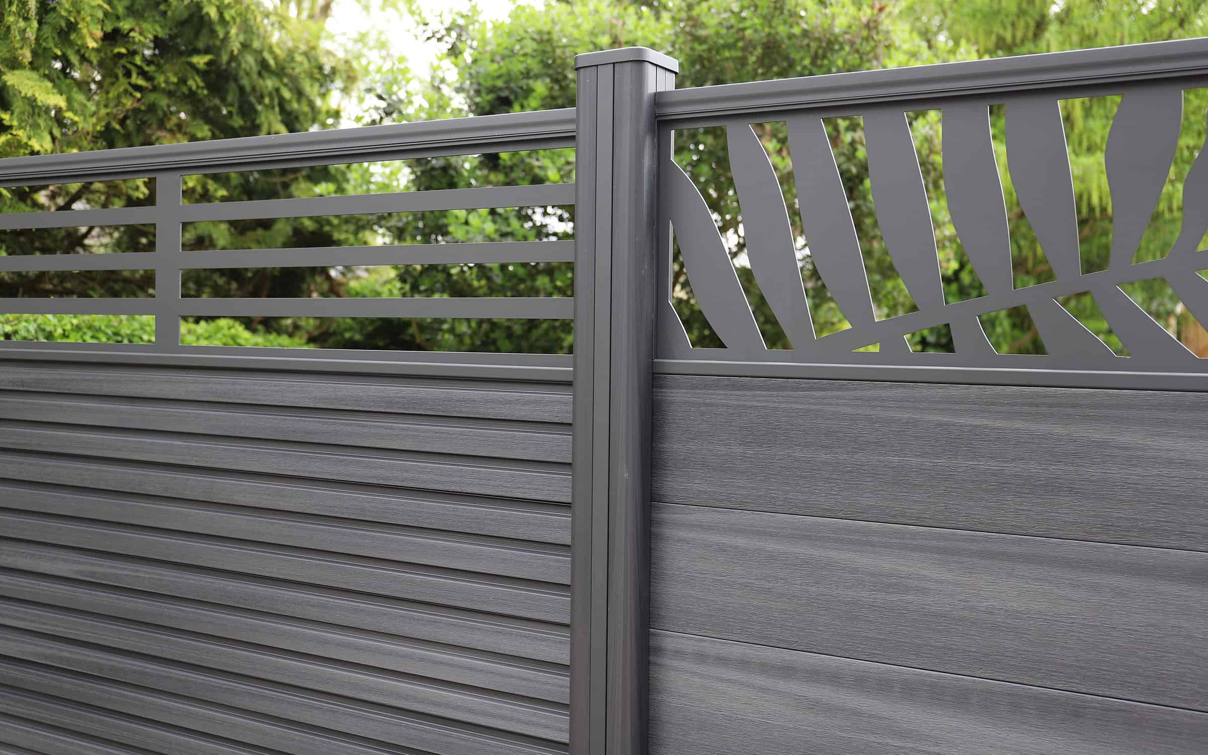 composite horizontal fence panels