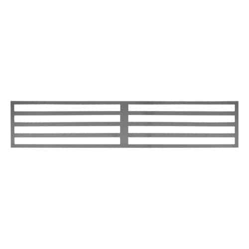 grey linear design fence screen