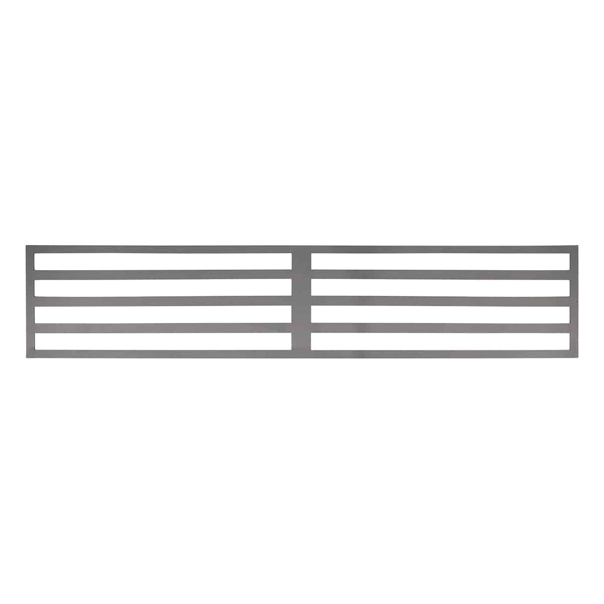 grey linear design fence screen