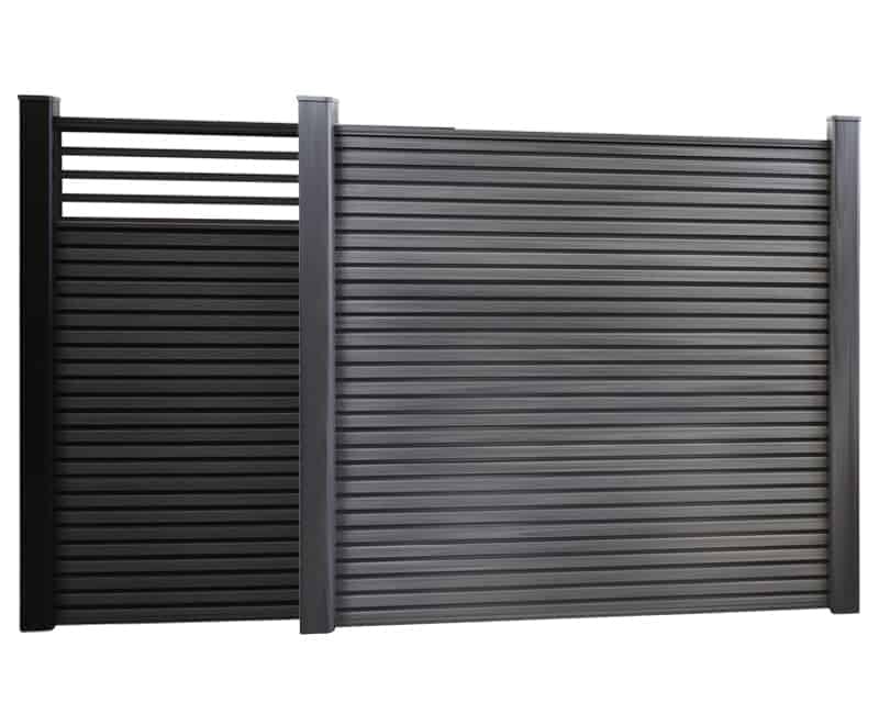 Slatted Composite Fencing Kit Builder Neotimber Fencing