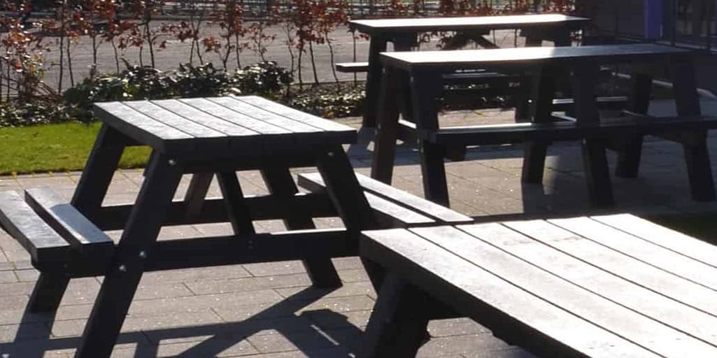 A Frame Tables In A Business Setting