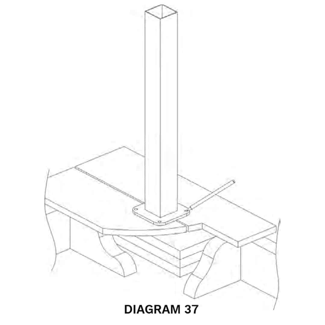 installing composite deck railing posts